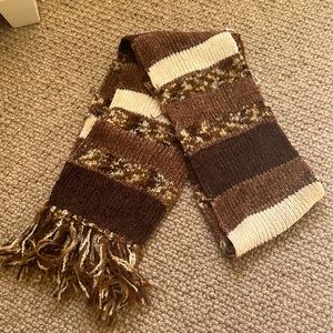 Brown and Tan scarf